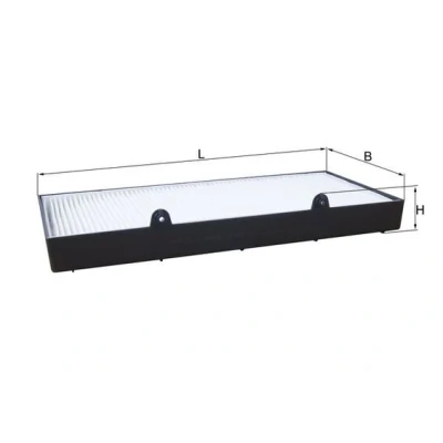 Imagen de MAHLE ORIGINAL LA 1400 Filtro de habitáculo partículas 338,0 160 48,0 IVECO: EuroCargo I III