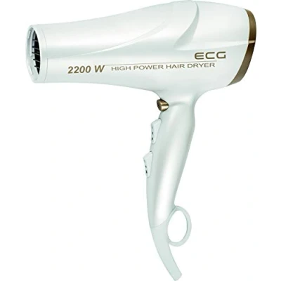 Imagen de ECG 341710654958 Secador de pelo, Blanco dorado