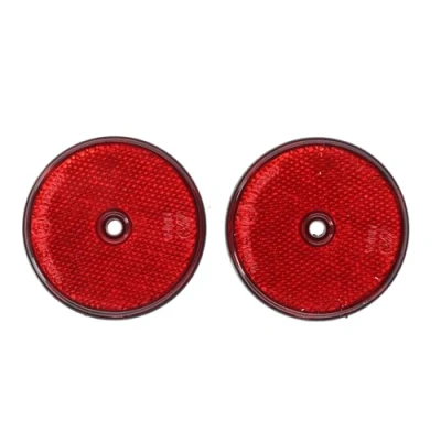 Imagen de CARPOINT 0413961 Reklektor Rund 70 mm 2 Stück, Rot