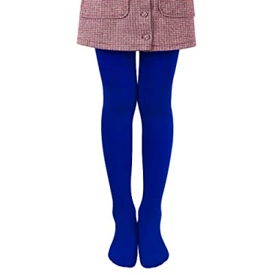 Imagen de L&amp;K II Medias y Leggings Niñas verano de Ballet Baile Niña 27251 Azul real 146/152