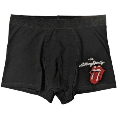 Imagen de Rock Off officially licensed products The Rolling Stones &#039;Classic Tongue&#039; (Negro) Calzoncillos tipo bóxer unisex, Negro, XL