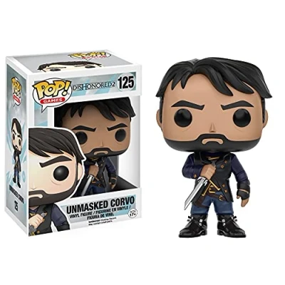 Imagen de Funko Corvo Unmasked Figurine Pop Dishonored 2