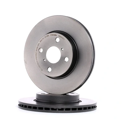 Imagen de BREMBO COATED DISC LINE 09.A913.11 Disco de freno 258 22 4 ventilación interna revestido TOYOTA: Yaris II Hatchback, III Hatchback norauto,