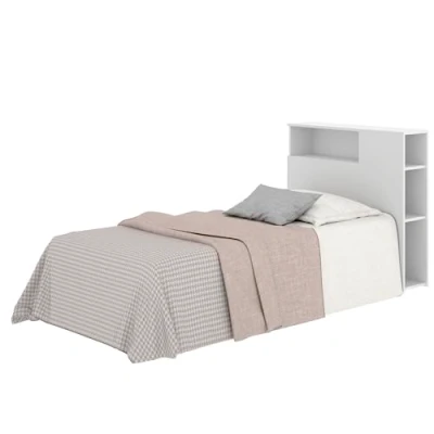 Imagen de DEKIT GRUPO RIMOBEL TEN Cabecero con estantes para cama de 90 BLANCO 96 x 23,4 99
