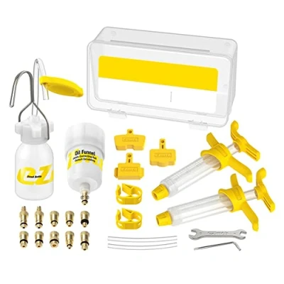 Imagen de Eachbid Kit de Purga Frenos Hidráulicos Disco Mineral para Shimano, Magura, Tektro y Sram Series MTB, Universal Herramientas Reparación (305)