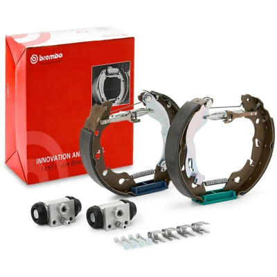 Imagen de BREMBO K 23 073 Kit frenos, disco de tambor FIAT: Panda II Hatchback, 500 Hatchback