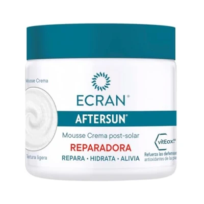 Imagen de Ecran Aftersun en Textura Mousse Crema, Calma, Alivia y Repara la Piel, Ligera Cremosa, Máximo Frescor, Fórmula con VitEox 80 350 ml