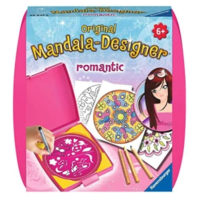 Imagen de Ravensburger 29947 Mini Mandala Designer ® Set Creativo de diseño Motivos romáticos