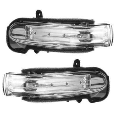 Imagen de Intermitente Retrovisor 1/2 Luz De Señal Giro Para Espejo Mercedes Clase C W203 2004 2007 C160 C180 C200 C220 C230 C240 ​​C270 C280 C320 C350 C55 Luces Indicadoras(Pair)