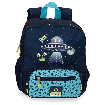 Imagen de Enso My Space Mochila Preescolar Azul 23x28x10 cms Poliéster 6,44 L