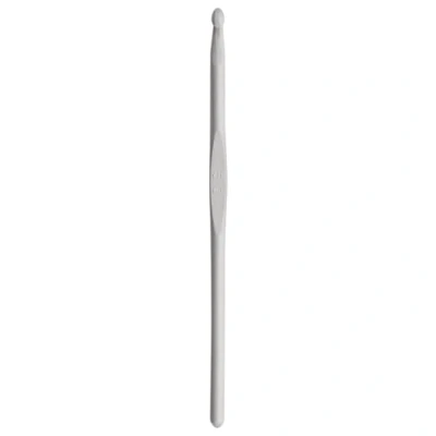 Imagen de Prym Woll Häkelnadeln ohne Griff ALU 5,00 mm Ganchos de Ganchillo para Lana sin Mango Aluminio Perla Gris 5.00 mm, Plateado, Ø 5 14 cm, perlgrau, 1 Stück