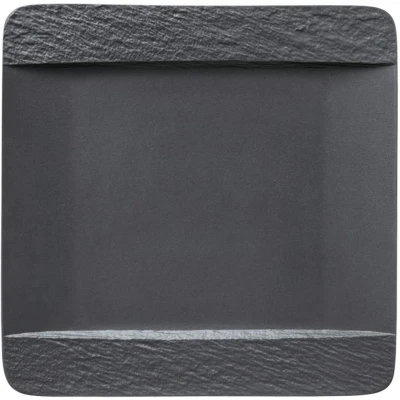 Imagen de Villeroy &amp; Boch Dinner Plate Manufacture Rock Black 28 x cm