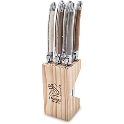 Imagen de Laguiole Style de Vie Treasure Premium Line Juego cuchillos carne (1,8 mm, 6 unidades)