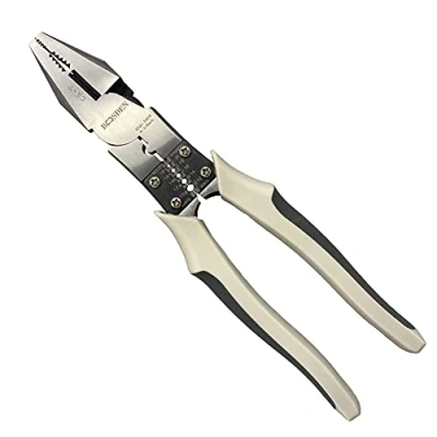 Imagen de BOOSDEN Alicates universales,Alicate universal,Alicates universal electricista,Alicate aislado,alicates de combinación,alicates universales electricista (8pulgadas/20cm)