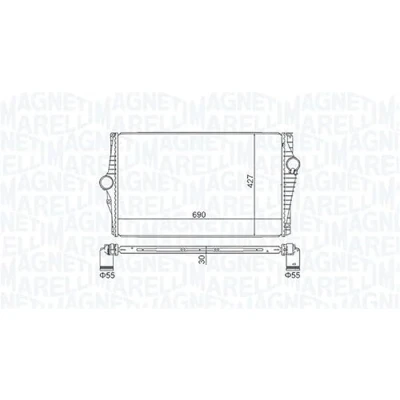 Imagen de MAGNETI MARELLI 351319205220 Intercooler VOLVO: XC90 I