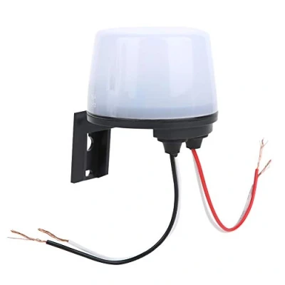 Imagen de Interruptor del Sensor Fotocélula Ajustable para Alumbrado Público de 220V Luz Automático AS 16 con Protección Contra La Lluvia Farolas Carreteras Jardines