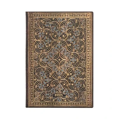 Imagen de Paperblanks Agende 12 Mesi Flexis 2025 La Restaurazione Inglese Midi Orizzontale Chiusura con Fascia Elastica