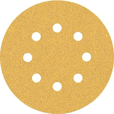 Imagen de Bosch Professional 5 x Lijas Expert C470 con 8 agujeros, para Madera dura, Pintura sobre madera, 125 mm, Grano 60, Accesorios Lijadora excéntrica