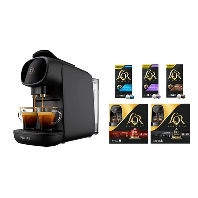 Imagen de Cafetera Nespresso PHILIPS L&#039;OR Barista LM8012/65 + 50 cápsulas