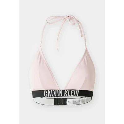 Imagen de Calvin Klein Swimwear Intense Power Triangle Top de bikini, Mujer, Talla: XS, Sweet pink