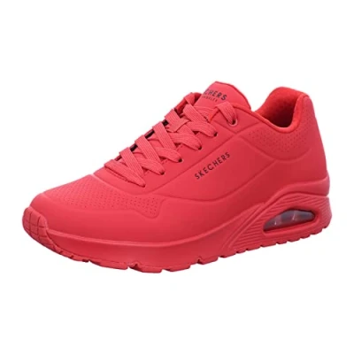 Imagen de Skechers Uno Stand On Air, Zapatillas para Hombre, Red Durabuck Mesh, 42.5 EU