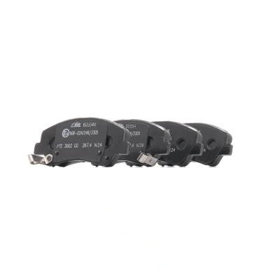 Imagen de ATE 13.0460 5548.2 Juego de pastillas freno con avisador acústico desgaste Chapa antichirridos accesorios HYUNDAI: i20 II Hatchback