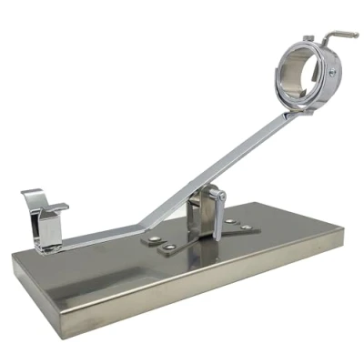Imagen de FERRETERIA LEPANTO jamonero Basculante Giratorio, Future, Soporte con Base Inoxidable para Jamones y Paletillas.