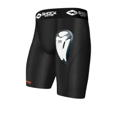 Imagen de Shock Doctor Core Compression BioFlex Cup Pantalones Cortos para Atletismo, Hombre, Blanco, XXL