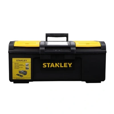 Imagen de STANLEY Caja de Herramientas con Auto Cierre, Dimensiones 59,5x28,1x26 cm, Asa Transporte, Bandeja Extraíble, Organizador en la Tapa, Estructura Robusta, 1 79 218