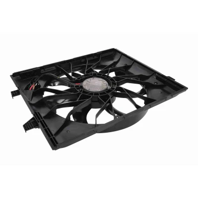 Imagen de VEMO V33 01 0008 Ventilador de radiador 12V con bastidor (armazón), Motor sin escobillas JEEP: Grand Cherokee IV (WK, WK2) 3.0 CRD V6 4x4