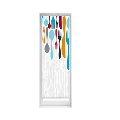 Imagen de Blindecor Easy estores opacos sin taladrar Estampados Estor Blackout Estampado Digital, Cubiertos, 55 x 150 cm (Ancho por Alto). Tamaño de la Tela 52 145 cm. Persianas enrollables térmicas