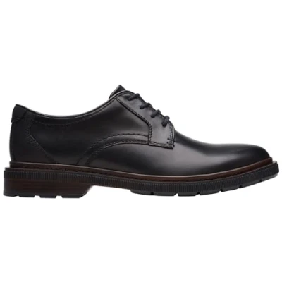 Imagen de Clarks Burchill Derby, Hombre, Piel Negra, 46 EU