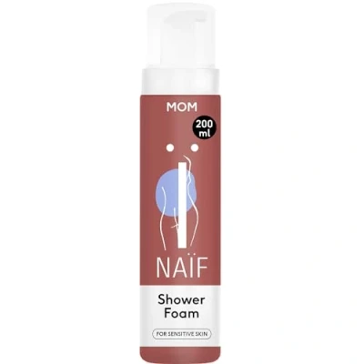 Imagen de Naïf Espuma de Ducha Nutritiva Ayuda a relajar la piel y el cuerpo 200ml
