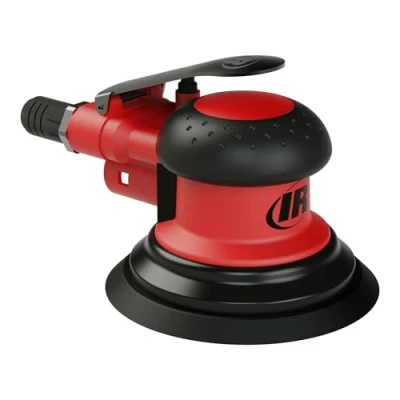 Imagen de Ingersoll Rand Lijadora Orbital Neumática 5151 5 HL, con Aspiradora, 5&quot;, Diámetro de Órbita 3/16&quot;, Almohadilla Gancho y Bucle, 1 Unidad