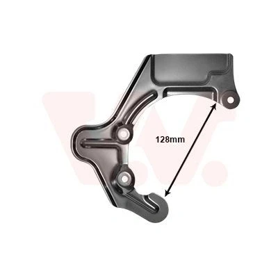Imagen de VAN WEZEL 5824372 Chapa Protectora de Disco Freno Eje delantero, derecha VOLKSWAGEN: Polo III Hatchback