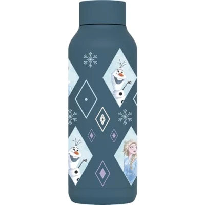 Imagen de Quokka Botella Termo Acero Inoxidable Solid Stone Blue 510 ML Frozen Diamond