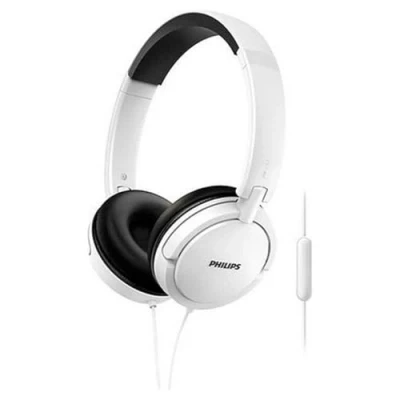 Imagen de Auriculares Cascos Philips Extra Bass (cable Jack 3.5 Mm) Blanco