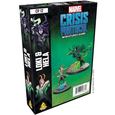 Imagen de Atomic Mass Games Marvel Crisis Protocol: Character Pack: Loki and Hela Miniature Game