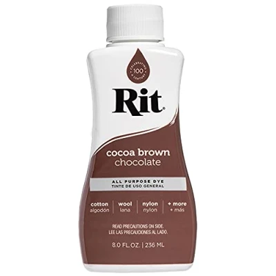 Imagen de tinte de Uso general Rit, chocolate 236 ml.