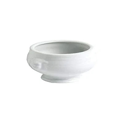 Imagen de COSY TRENDY 97803V4 Cuenco con cabeza de león, color blanco Pack 4