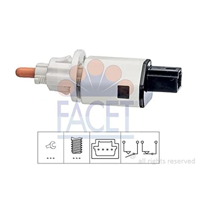 Imagen de FACET 7.1275 Interruptor luces freno mecánico Made in Italy OE Equivalent RENAULT: MEGANE Scenic, 1, GRAND SCENIC 3