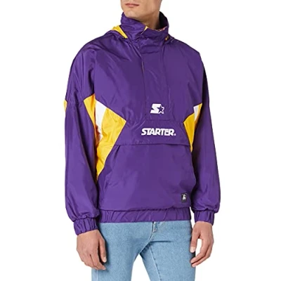 Imagen de Starter Cortaviento, Hombre, Talla: Large, Realviolet/californiayllw/wht