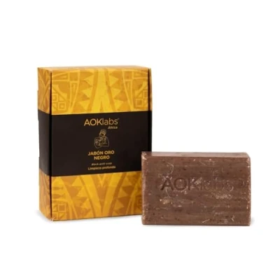 Imagen de Aoklabs Jabon Negro Oro 100 Gr