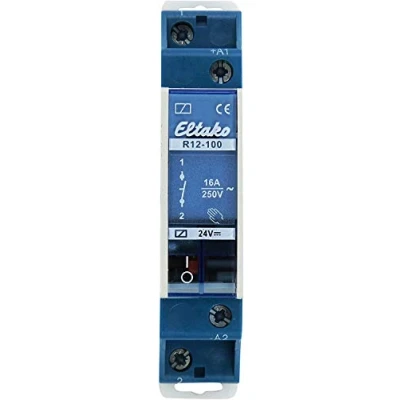 Imagen de Eltako r12 100 24vdc Rele conmutador control electromecanico