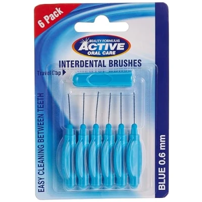 Imagen de Cepillos INTERDENTALES 6PK 0.60MM