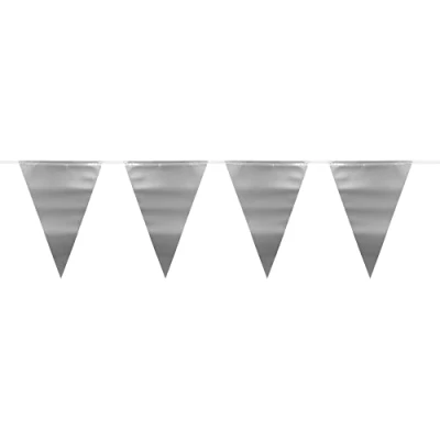 Imagen de Folat B.V Matte Silver Flagbanner 6m, color (65874)
