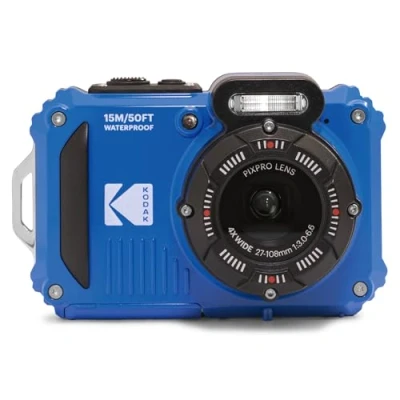 Imagen de KODAK PIXPRO WPZ2 Impermeable 16MP 4X Zoom Cámara Resistente Azul