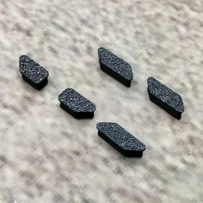 Imagen de ULEIVA botones de repuesto 5 negros compatibles con Garmin Edge 520 Botón GPS Ciclismo Ordenador (Negro)