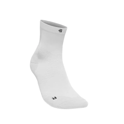 Imagen de BAUERFEIND Run Ultralight Mid Cut Socks Calcetines de Running, Men&#039;s, Blanco, 41 43