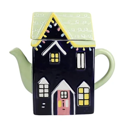 Imagen de KitchenCraft The Nutcracker Collection Tetera de cerámica, 1,2 l, caja regalo